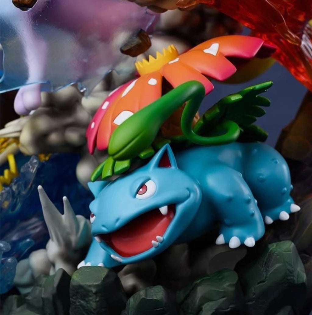 Pokémon Kanto Legends Battle Statue – Premium Collectible Display