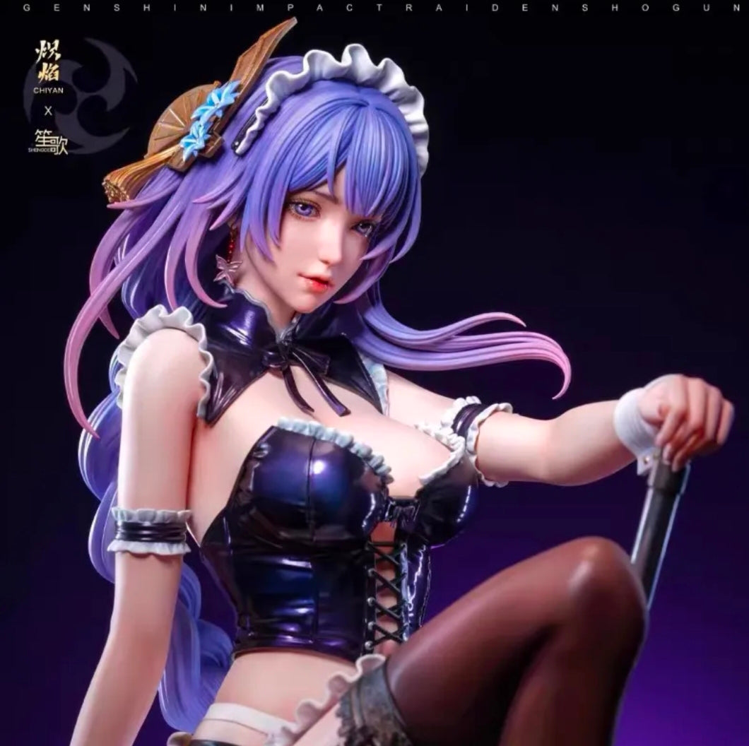 Raiden Shogun Inspired Premium Anime Resin Statue
