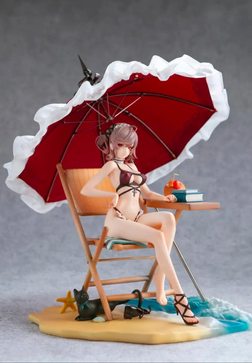 Anime Beach Vacation Collectible Resin Statue
