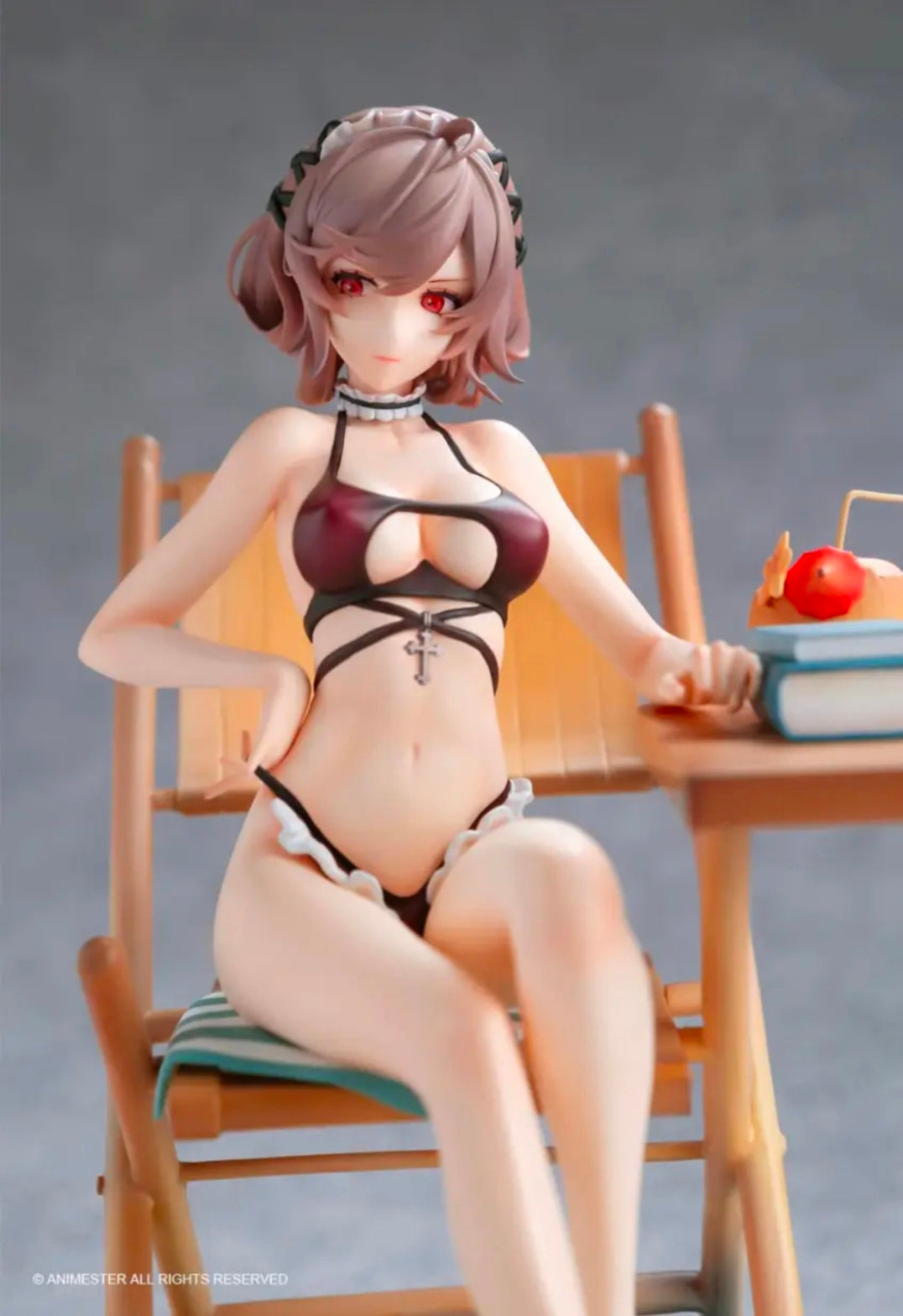 Anime Beach Vacation Collectible Resin Statue