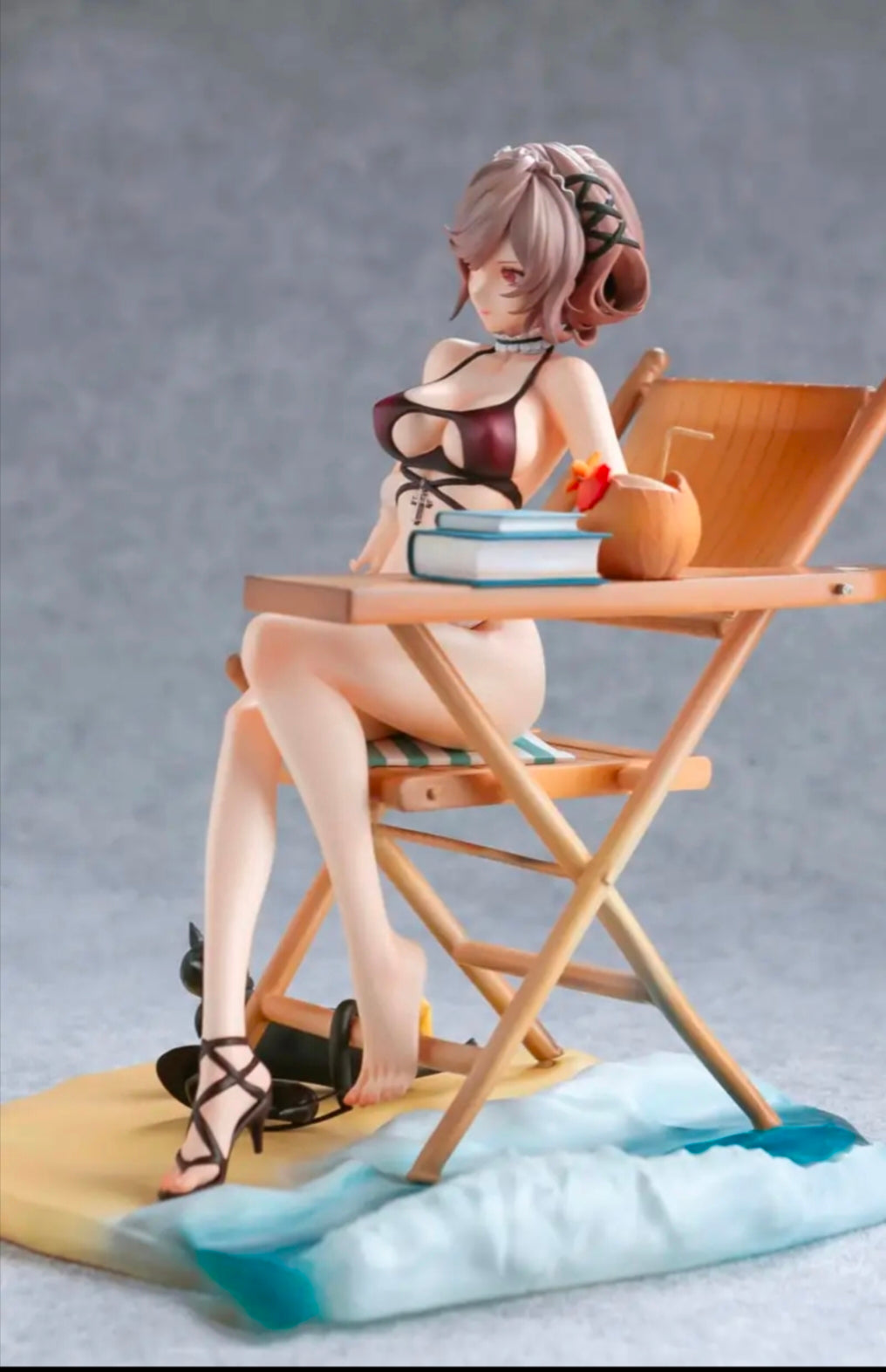 Anime Beach Vacation Collectible Resin Statue