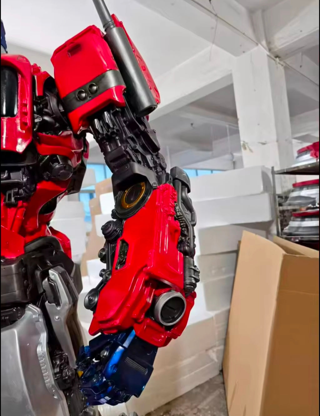 Optimus Prime Premium Resin Statue – Transformers Collectible Display Figure